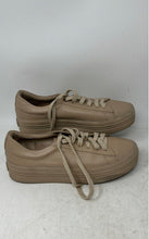 Load image into Gallery viewer, Bon-Bonite Womens Beige Leather Round Toe Lace-Up Sneakers Shoes Size EUR 38

