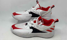 Load image into Gallery viewer, Adidas Mens Dame Certified White Red Lace-Up Sneakers Shoes Size 13
