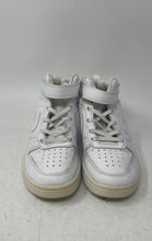 Load image into Gallery viewer, Nike Kids Court Borough Mid 2 White Leather Lace-Up Sneaker Shoes Size 1.5Y

