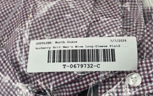 Load image into Gallery viewer, Authentic Burberry Brit Mens Red Gingham Cotton Long Sleeve Button-Up Shirt Sz S
