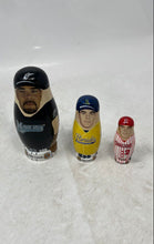 Load image into Gallery viewer, MLB Florida Marlins Miguel Cabrera &amp; Mike Lowell Russian Nesting Dolls Set Of 6
