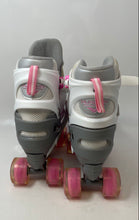 Load image into Gallery viewer, Kuxuan Girls Multicolor Sports Racing Adjustable Roller Skates Size Medium
