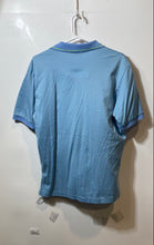 Load image into Gallery viewer, Polo By Ralph Lauren Mens Blue Striped Pima Cotton Golf Polo Shirt Size M
