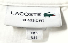 Load image into Gallery viewer, Lacoste Mens White Cotton Short Sleeve Crew Neck Classic Fit Pullover T-Shirt L
