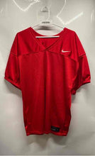 Load image into Gallery viewer, Nike Mens Red Short Sleeve V-Neck Pullover Football Practice Jersey Size XL
