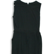 Load image into Gallery viewer, Calvin Klein Womens Black Sleeveless V Neck Back Zip Belted Jumpsuit Size 4

