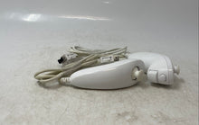 Load image into Gallery viewer, Set Of 2 Pcs Nintendo Wii Model RVL-004 White Wired Nunchuk Controller Untested
