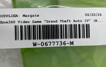 Load image into Gallery viewer, Rockstar Grand Theft Auto IV Video Game For Microsoft Xbox 360 Not Tested
