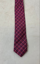 Load image into Gallery viewer, Lauren Ralph Lauren Mens Pink Plaid Adjustable Formal Pointed Tie One Size
