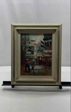 Load image into Gallery viewer, Thailand Market Street Scene Framed Signed Wall Decor Art Painting On Canvas
