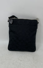 Load image into Gallery viewer, Coach Womens Penelope Black Signature Print Adjustable Strap Crossbody Handbag
