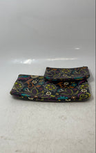 Load image into Gallery viewer, Fossil Womens Multicolor Designer Print Zipper Clutch Purse With Wallet
