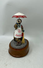 Load image into Gallery viewer, Coca-Cola Multicolor Emmett Kelly Limited Edition Musical Figurine With Box
