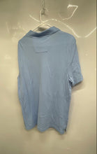 Load image into Gallery viewer, Nautica Mens Blue Cotton Short Sleeve Collared Golf Polo Shirt Size Large
