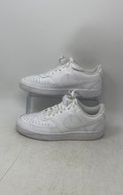 Load image into Gallery viewer, Nike Womens Court Vision Low CD5434-100 White Leather Sneaker Shoes Size 7.5
