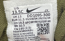 Load image into Gallery viewer, Nike Unisex Kids Revolution 6 DD1095-300 Green Low Top Sneakers Shoes Size 13.5C

