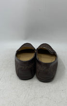 Load image into Gallery viewer, Michael Kors Womens Everett Brown Monogram Print Slip-On Loafer Flats Size 9 M
