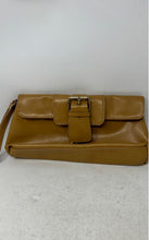 Load image into Gallery viewer, Unbranded Womens Brown Leather Inner Pocket Medium Buckle Clutch Handbag

