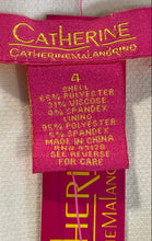 Load image into Gallery viewer, Catherine Malandrino Womens White 3/4 Sleeve Collarless Open Front Overcoat Sz 4
