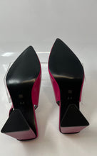 Load image into Gallery viewer, BCBGeneration Womens Trina Pink Leather Pointed Toe Slingback Heels Size 6.5
