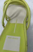 Load image into Gallery viewer, Dolce Vita Womens Patsi Green Slip-On Block Heel Slide Sandals Size 9M
