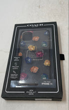 Load image into Gallery viewer, Coach Floral Lightweight &amp; Easy Grip For Pour iPhone 11 Protective Case In Box
