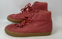 Load image into Gallery viewer, Nike Mens Blazer Mid 77 CI1172-800 Pink Suede Lace-Up Sneaker Shoes Size 13
