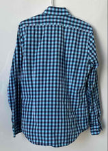 Load image into Gallery viewer, Express Mens Multicolor Collared Long Sleeve Dress Shirt Size Medium
