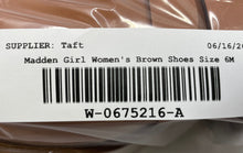 Load image into Gallery viewer, Madden Girl Womens Harlee Brown Slip-On Platform Penny Loafer Shoes Size 6M
