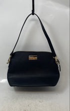 Load image into Gallery viewer, Kate Spade New York Womens Black Leather Detachable Strap Shoulder Handbag

