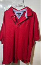 Load image into Gallery viewer, Tommy Hilfiger Mens Red Short Sleeve Collared Golf Polo Shirt Size 3XL
