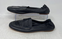 Load image into Gallery viewer, AGL Womens Black Leather Slip-On Round Toe Penny Loafer Shoes Size EUR 40 1/2
