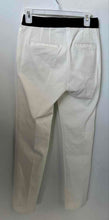 Load image into Gallery viewer, Zara Womens White Black Flat Front Slash Pocket Skinny Leg Ankle Pants Size M
