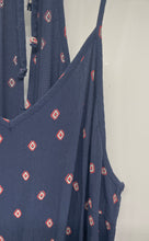 Load image into Gallery viewer, Lucky Brand Womens Multicolor Geometric Sleeveless One-Piece Jumpsuit Size L
