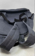Load image into Gallery viewer, London Fog Mens Blue Adjustable Strap Outer Pockets Lined Zip-Around Backpack
