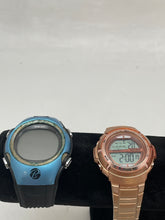 Load image into Gallery viewer, Armitron,SKMEI, Bally Women-Men Silver Tone Watches 4 Pcs
