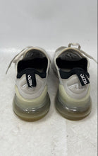 Load image into Gallery viewer, Nike Womens Air Max 270 AH6789-100 White Round Toe Lace-Up Tennis Shoes Size 8.5
