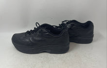 Load image into Gallery viewer, Spira Mens Classic Walker Black Leather Lace-Up Low Top Sneakers Shoes Size 8.5
