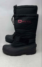 Load image into Gallery viewer, Ozark Trail Mens Black Round Toe Drawstring Insulated Snow Boots Size 11

