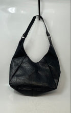 Load image into Gallery viewer, Luv Betsey Womens Black Faux Leather Front Bow Inner Zipped Pocket Hobo Handbag

