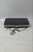 Load image into Gallery viewer, Dune Womens Gray Animal Print Inner Pockets Chain Strap Shoulder Clutch Purse
