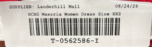 Load image into Gallery viewer, BCBGMaxazria Womens Pink Bell Sleeve Split Neck Pullover Shift Dress Size XXS
