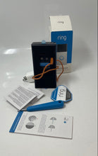 Load image into Gallery viewer, Ring Black Silver Home Appliance Video Doorbell With Manual In Box Not Tested
