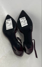 Load image into Gallery viewer, Calvin Klein Womens Dressa Burgundy Patent Leather D'Orsay Heels Size 6.5M
