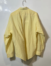 Load image into Gallery viewer, Ralph Lauren Mens Yellow White Gingham Cotton Bertrand Button-Up Shirt Size L
