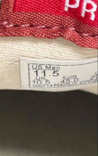 Load image into Gallery viewer, Vans Mens OG Authentic LX 500714 Red White Lace-Up Sneaker Shoes Size 11.5
