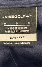 Load image into Gallery viewer, Nike Mens Blue Collared Short Sleeve Regular Fit Polo Shirt Size Medium

