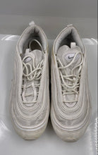 Load image into Gallery viewer, Authentic Nike Mens Air Max 97 921826-101 White Sneaker Shoes Size 10 Damaged
