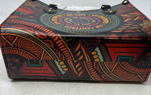 Load image into Gallery viewer, Unbranded Womens Multicolor Printed Leather Top Handle Satchel Handbag
