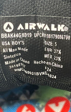 Load image into Gallery viewer, Airwalk Boys Classic BBAK44GX019 Gray Lace-Up Low Top Sneaker Shoes Size 5
